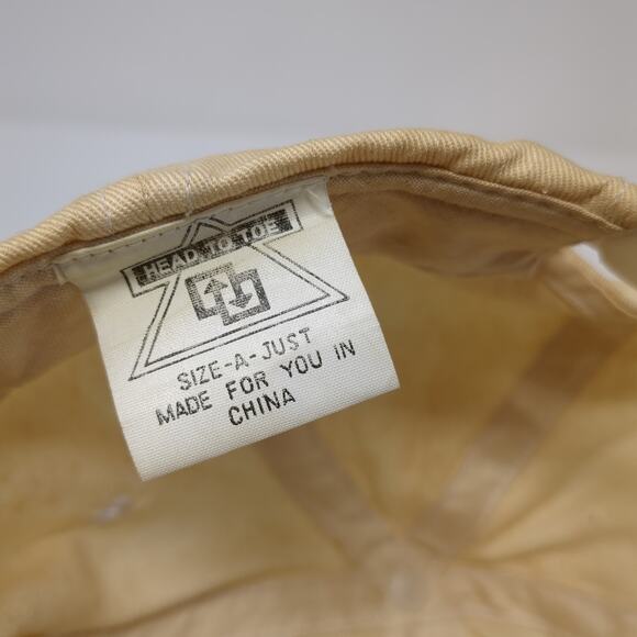 Spring Train 92 Kansas City MO Toddler Snapback Cap Beige One Size Vintage - Picture 9 of 9